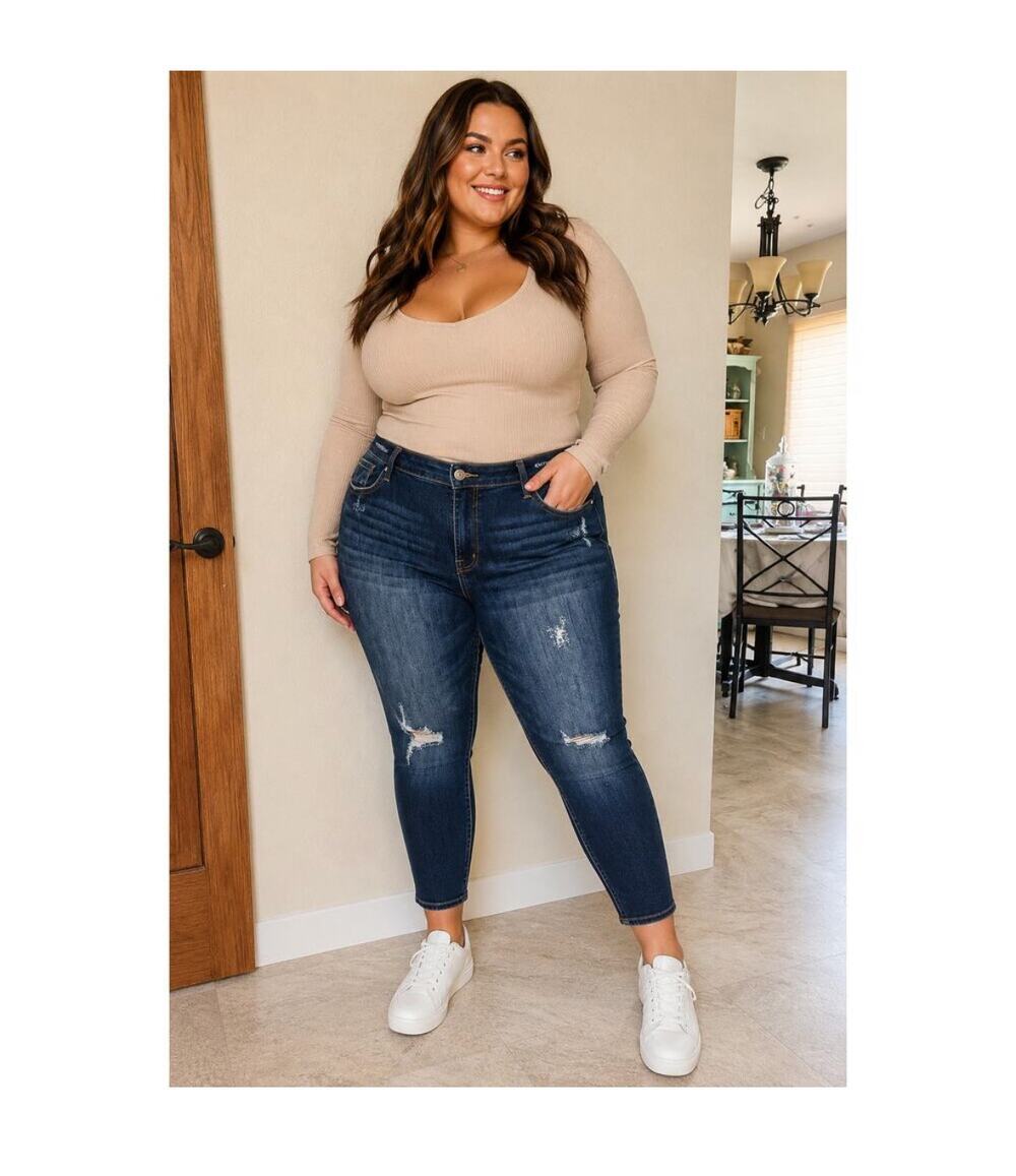 Vigoss Jagger Skinny Jean Plus Size 24